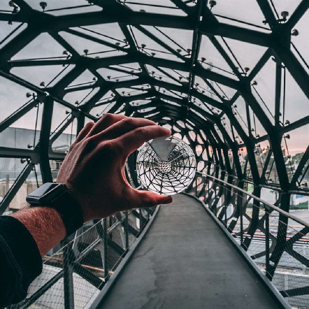 80mm K9 Clear Crystal Glass Ball Crystal Ball Stand For Sphere Photography Props Decoration Home Decorative Ball