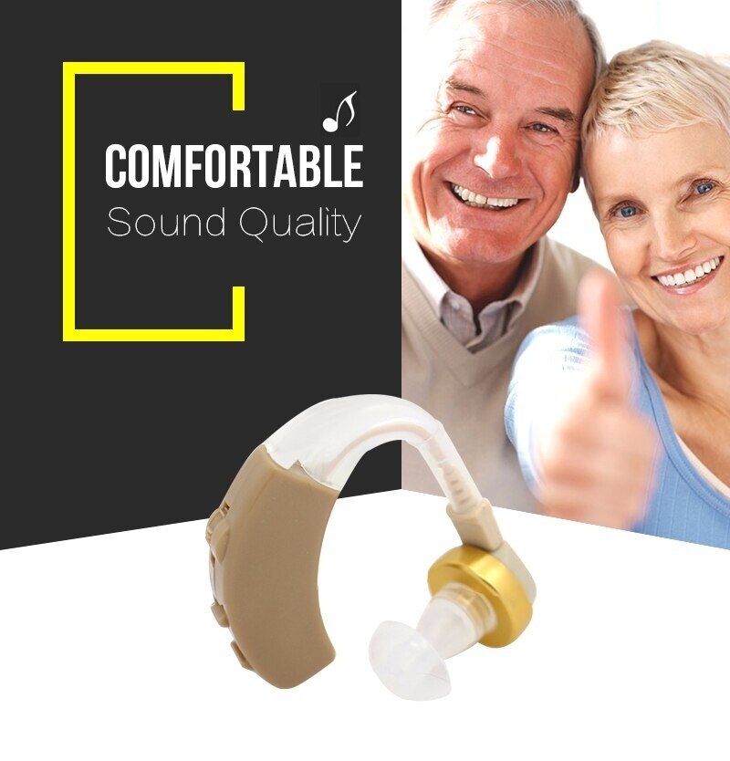 Gehoorapparaat Kit Met 4 Verschillende Oordopje Oor Zorg Verstelbare Achter Ear Hearing Geluidsversterkers Device Sound Enhancer