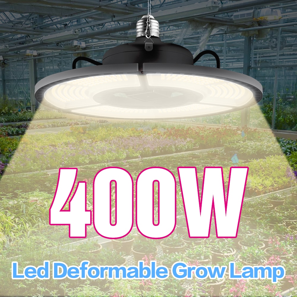 Plant Lamp Led Full Spectrum Grow Light Wit E27 100W 200W 300W 400W Led Groeiende Doos licht E26 Hydrocultuur Led Lamp Phyto Lamp