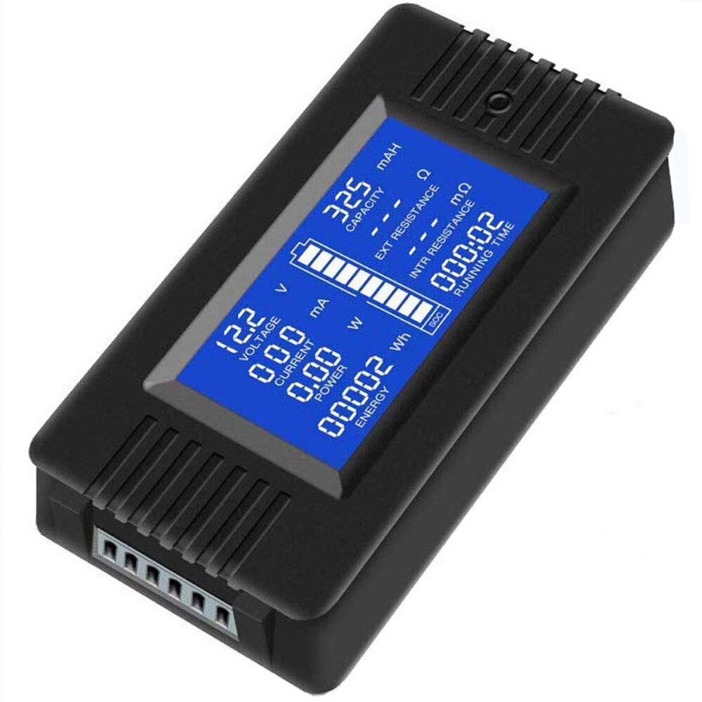 DEWIN PZEM-025 DC Digital Amperometro Voltmetro, Battery Monitor Amperometro PZEM-025 Voltmetro Tester Batteria 0~300A/300V Potenza Energia Watt Meter (200A