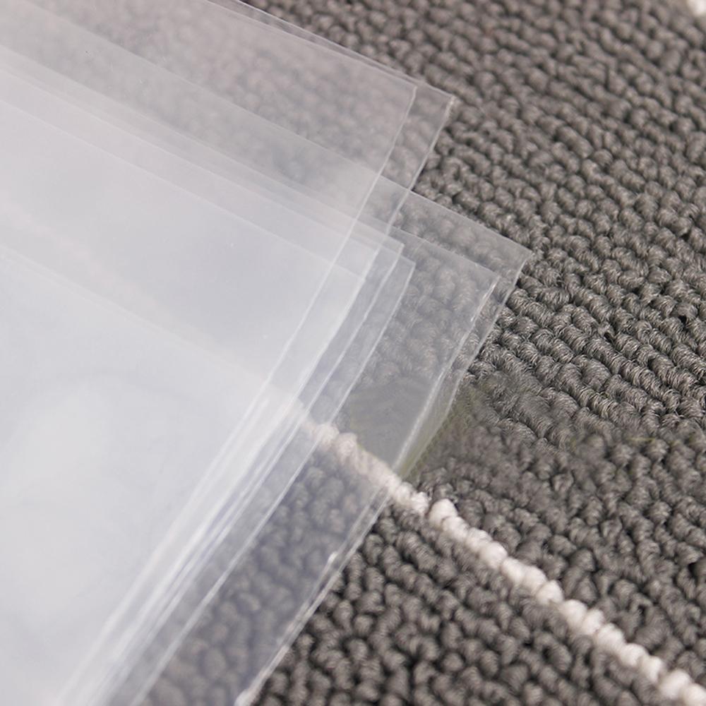 5PCS Portable Clear Transparent Plastic Bag Travel Package Clothing Storage Pouch Zipper Lock Self Seal Bag Waterproof Zip Bag