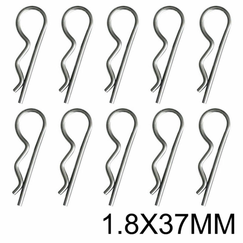 10PCS M1, M1.2, M1.6, M1.8, M2, M2.5, M3 spring opening R-type car pin fixing clamp spring pin