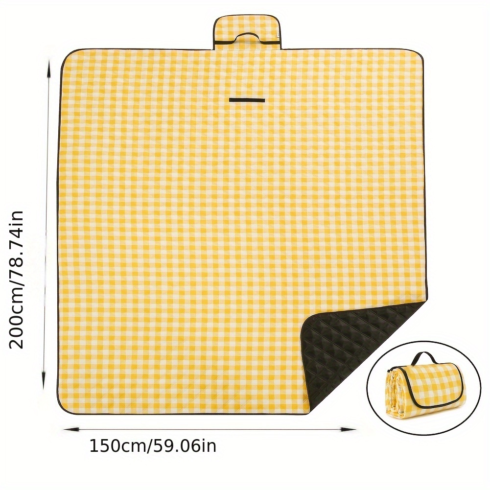 150*200Cm Outdoor Draagbare Picknick Deken Waterdicht Strandkussen Mat Baby Slapen Vochtwerende Plaid Multiplayer Camping Mat: Paars