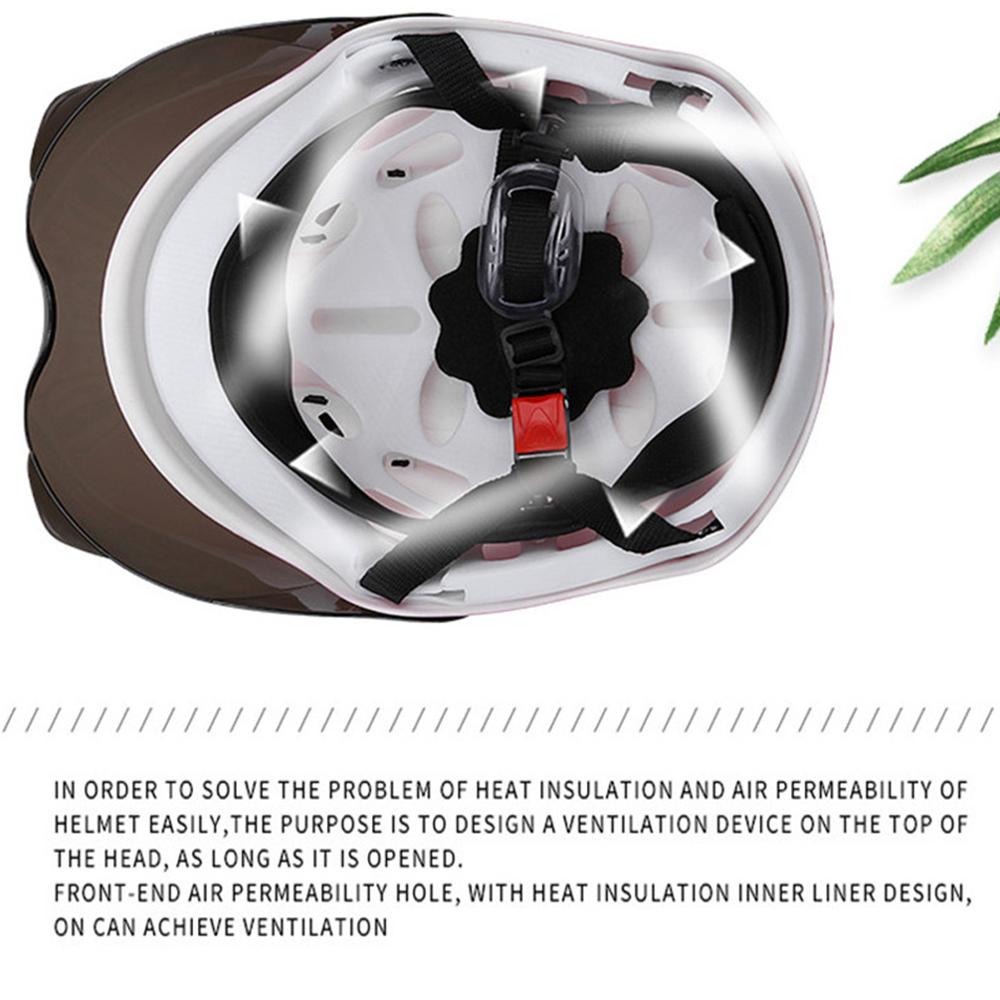 Casco de motocicleta eléctrica, protección solar, para Moto, Moto