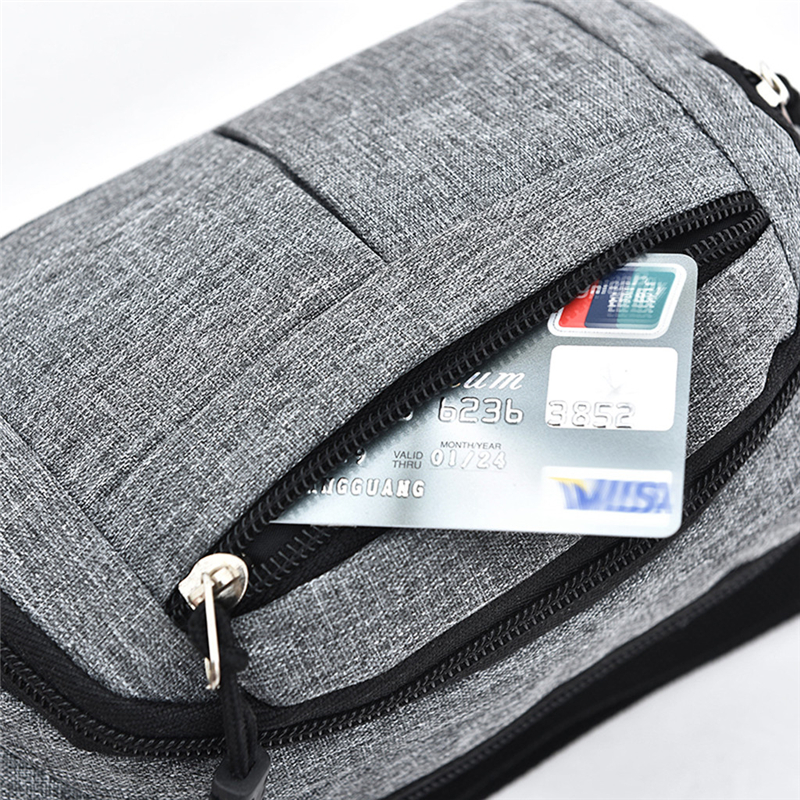 Pochete esportiva feminina, bolsa de cintura fitness em oxford, lazer, moda atlética, para caminhadas, corrida, celular, carteira, esportiva a40