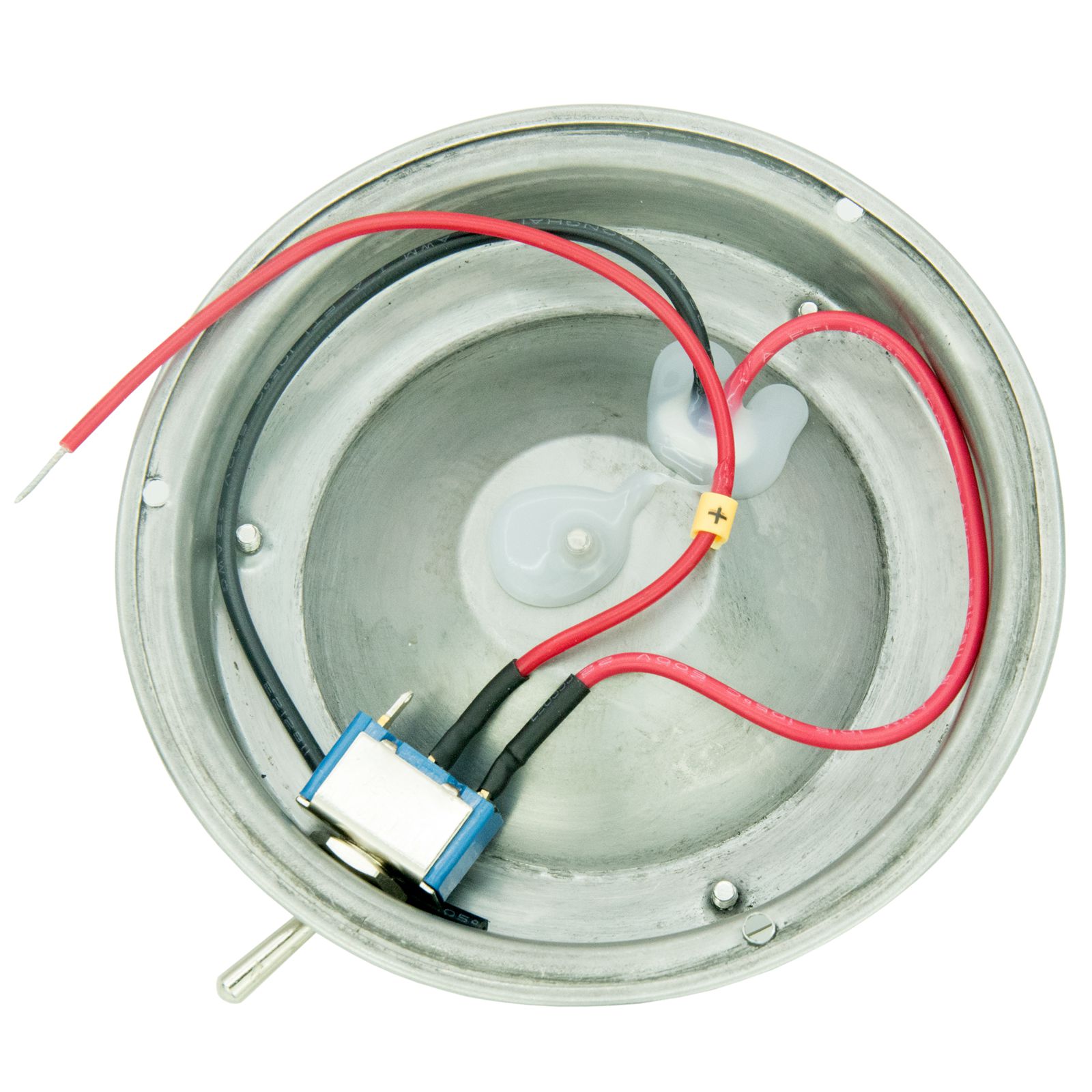 Marine LED Interior Dome Light 12V Boat RV Cabin Decorative Lamp with Stainless Steel Housing Cool White 4.5Inch