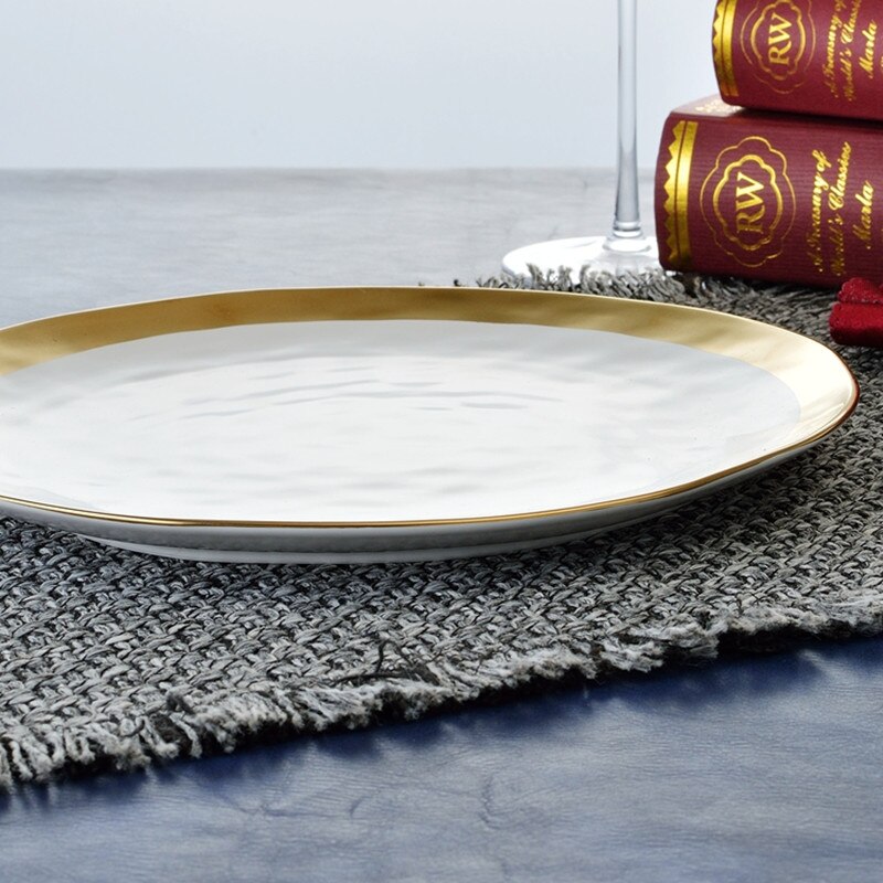 Ceramic Dinner Plate Gourmet Dish Flat Plate Set Characteristics Phnom Penh