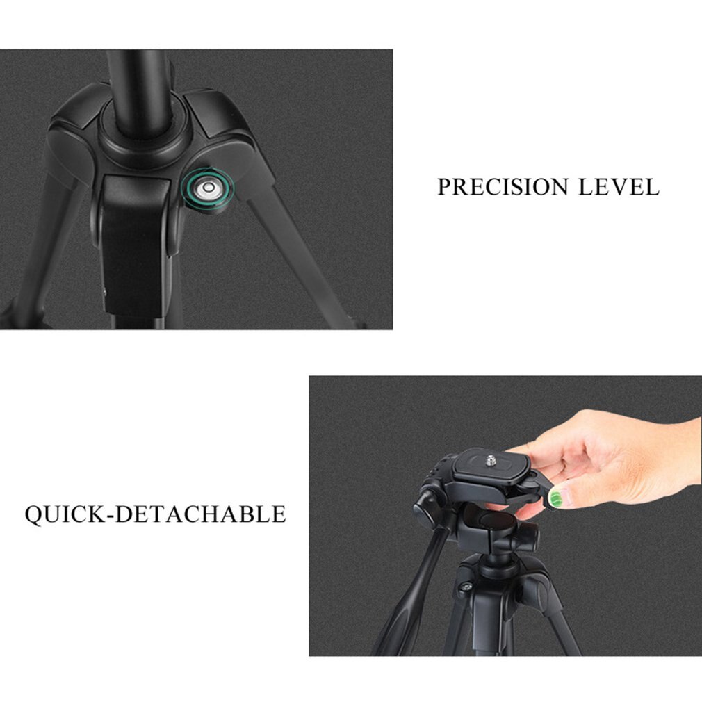 Mobile Phone Tripod SLR Camera Bracket Multifunctional Portable Floor Live Tripod Photo Photography Tripod