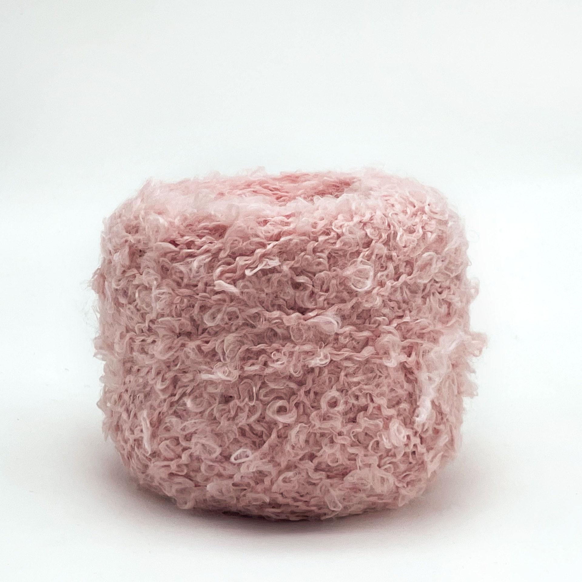 50g Wool Loop Yarn Mohair Yarn Ball Handmade Diy Crochet Doll Scarf Sweater: Yellow