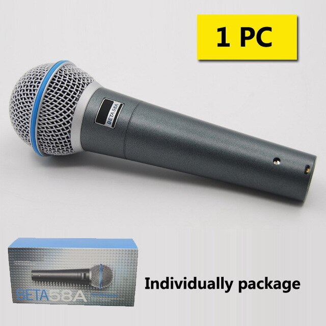 transformer ! BT58A Handheld Dynamic Microphone For BETA 58A Church Teaching Karaoke System Sing Gaming: Default Title