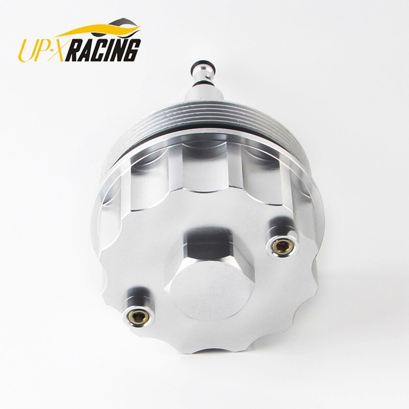 Aluminium öl Filter Adapter für öl temperatur & druck für bmw 6 zylinder E39 523i 528i E46 328 Deckel04