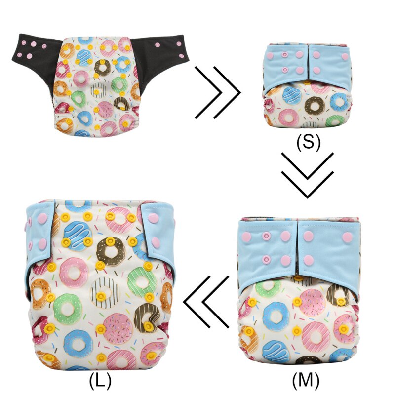 Couche De Bain Lavable Bébé HOMYBABY - Maillot De Bain Réutilisable Pour Piscine Et Plage, 6-24 Mois (Crabes) - 11