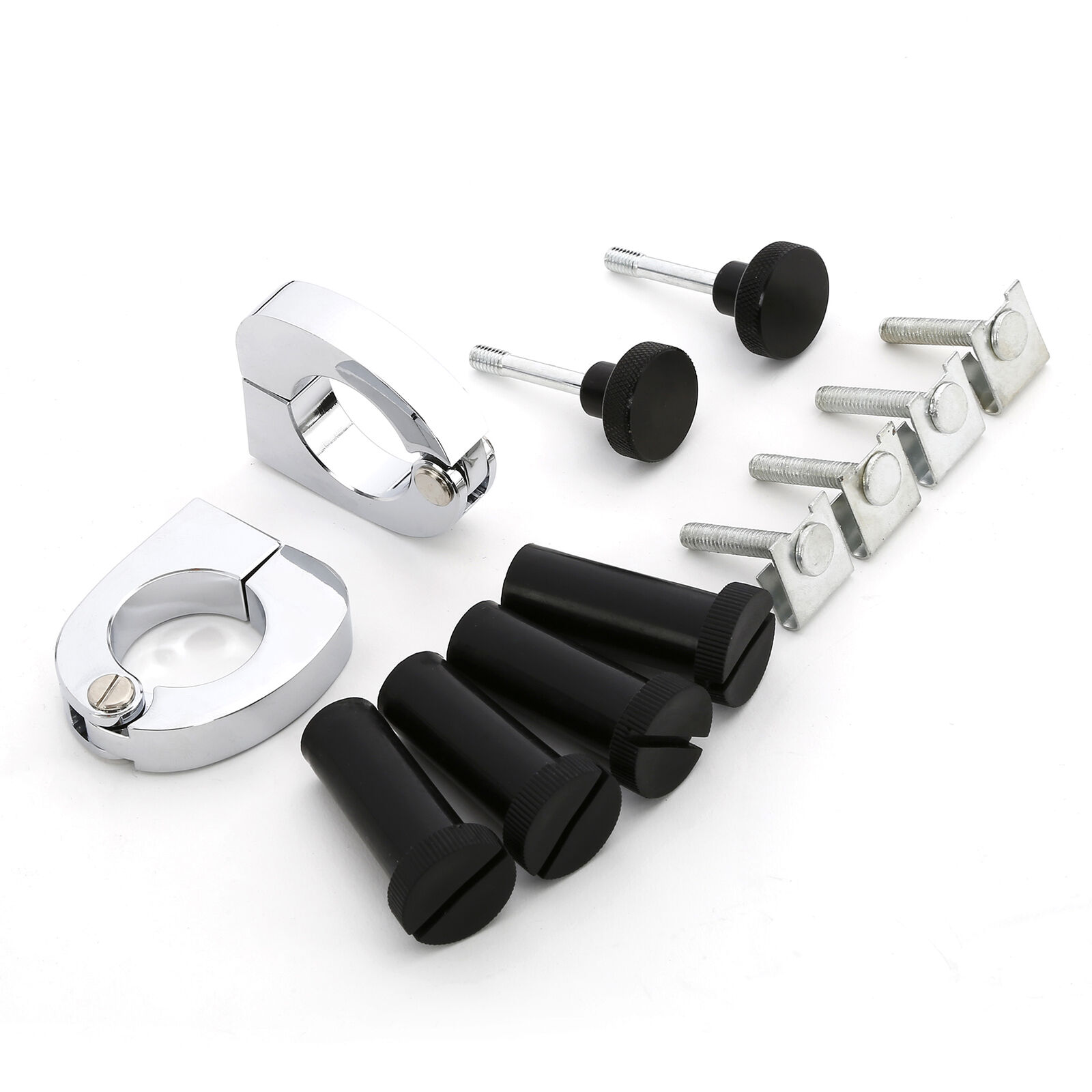 Motorcycle Lower Vented Fairings Quick Release Mounting Hardware for Harley Street Glide fairing FLHT FLHRC 1989