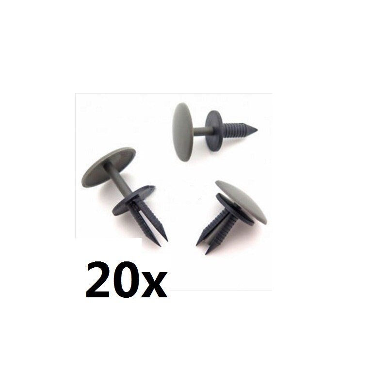 20x For Roof Lining & Carpet Trim Clips- Suitable for Ford Transit & Minibus 2001 on