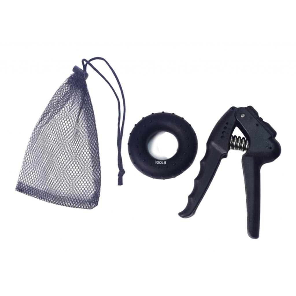 Hand Grip Exerciser Gripper Finger Strengthener Exerciser With Mesh Bag