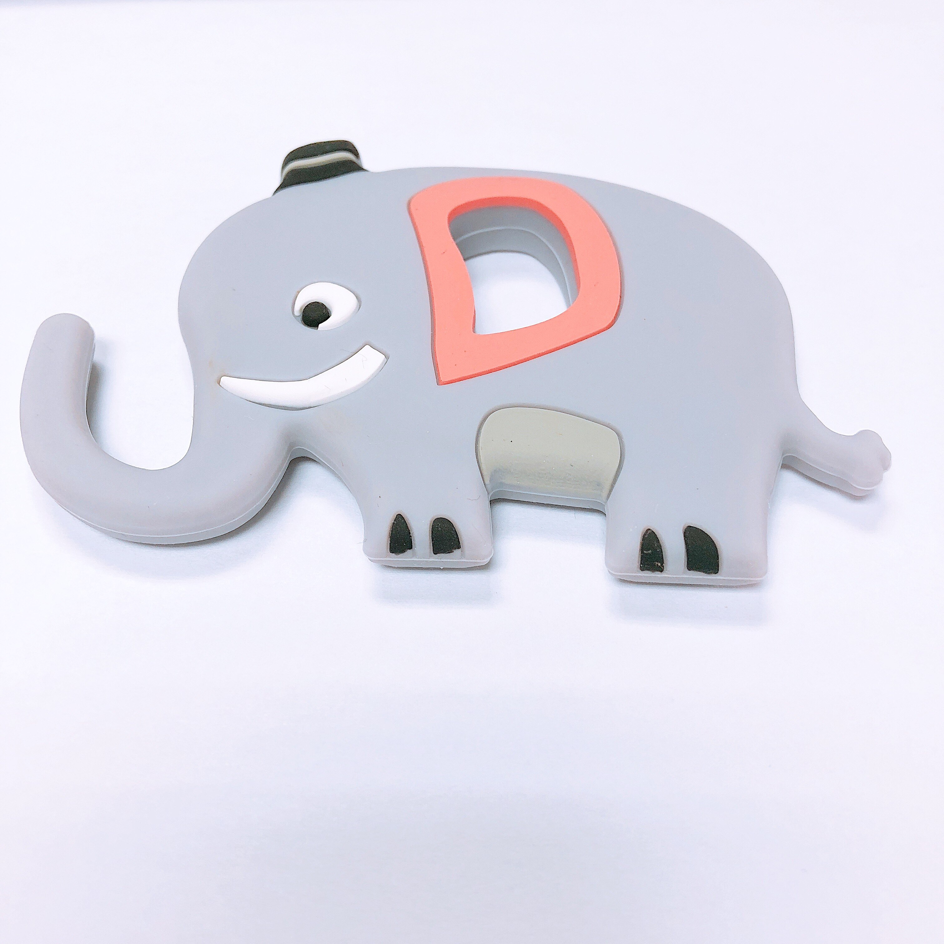 silicone bambino Massaggiagengive-BPA-libero infantile Massaggiagengive con facile Da Tenere design e Strutturato Lato Posteriore per il Massaggio e Lenire il Mal di