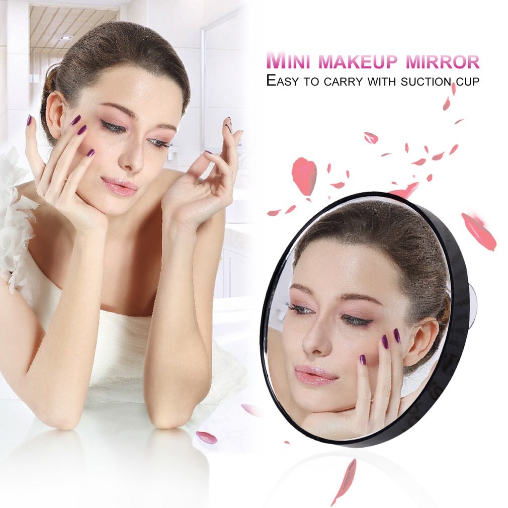 Makeup Mirror 5X 10X 15X Magnifying Mirror With Two Suction Cups Cosmetics Tools Round Mirror Magnification Top selling