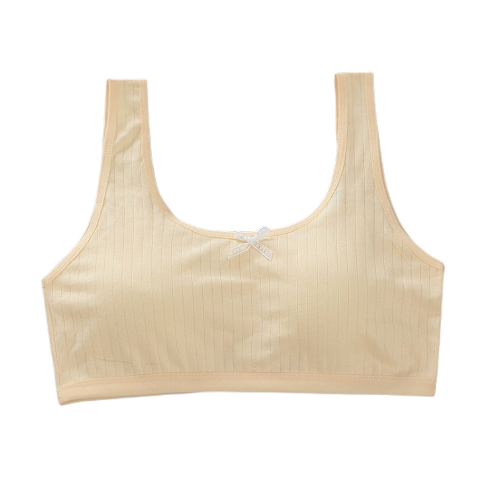 Intimo per bambini in cotone reggiseni per ragazze reggiseni imbottiti morbidi traspiranti per adolescenti reggiseni per ragazze: A