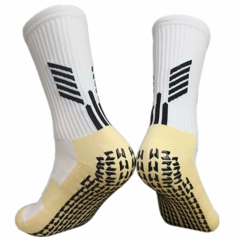 Antislip ademende katoenen crew comfort voetbalsokken basketbalsokken voor heren antislip sportsokken