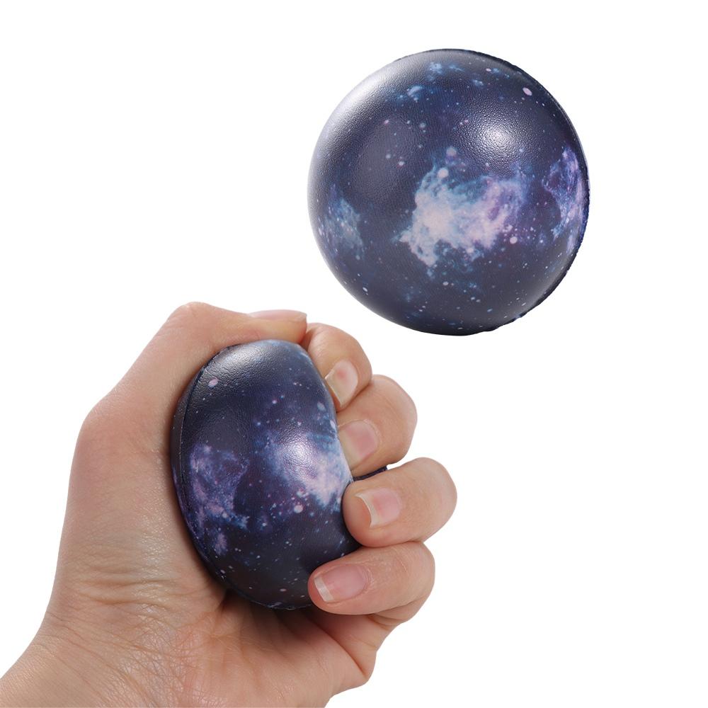 Galaxy Solar System Planet Balls Slow Rebound Planets Space Planets Ball 6.3cm Soft Galaxy Foam Ball Theme Party