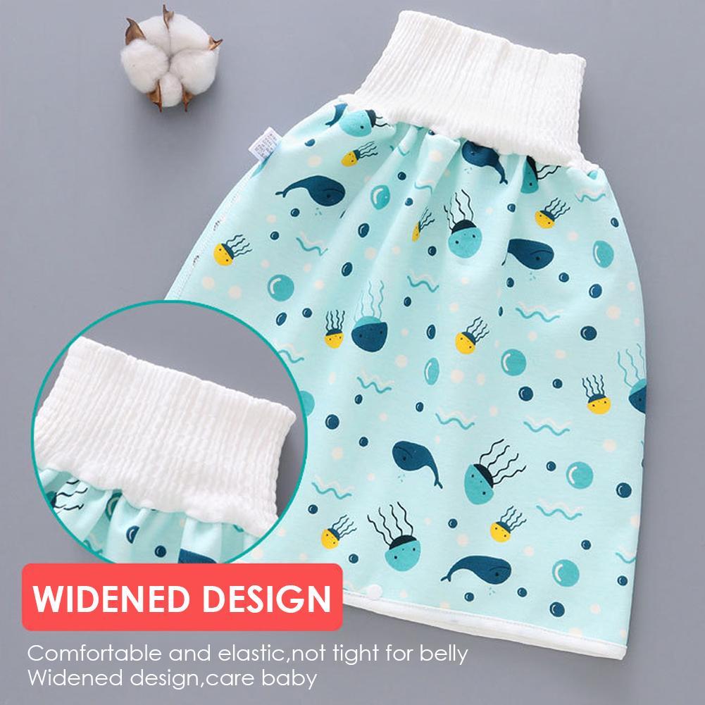 Couche-culotte d'entraînement pour bébé en pur coton, anti-fuite, imperméable et respirante, pour un sommeil confortable la nuit