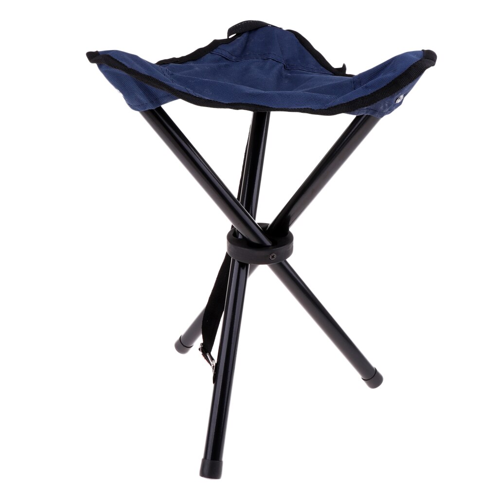 3 patas de Silla, taburete trípode, sillas plegables para acampar y pescar, asiento con correa de transporte