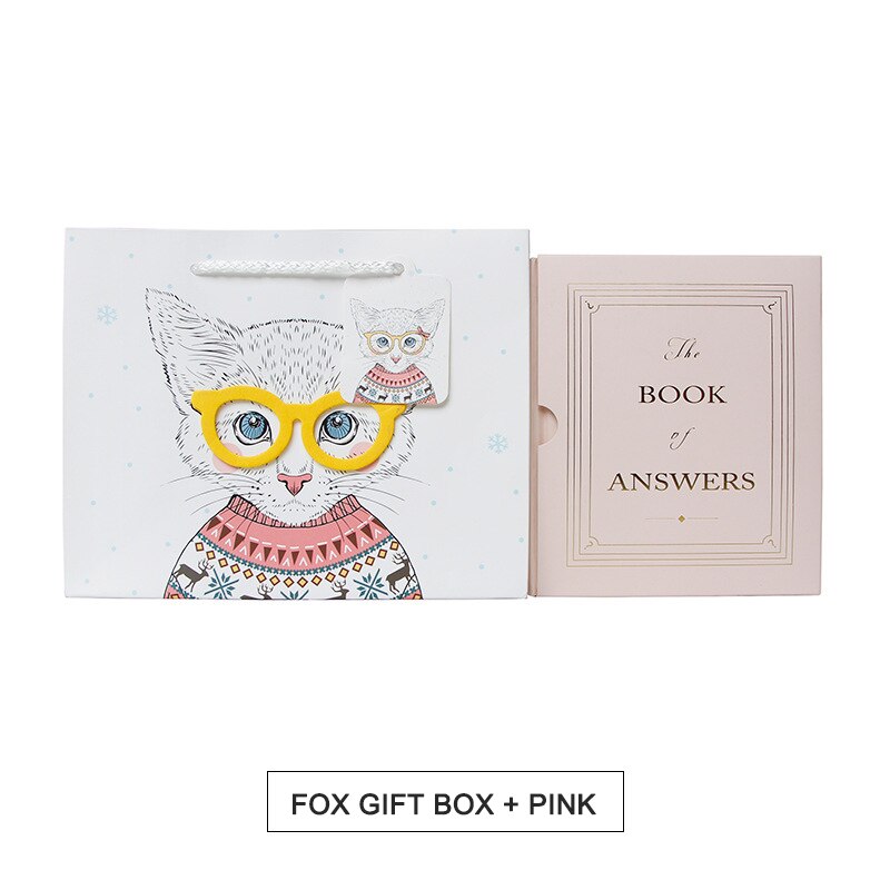 "Answers Book"Big Hard Cover Journal Diary Blank Papers Notebook Study Working Journal Pocket Memo Stationery: D