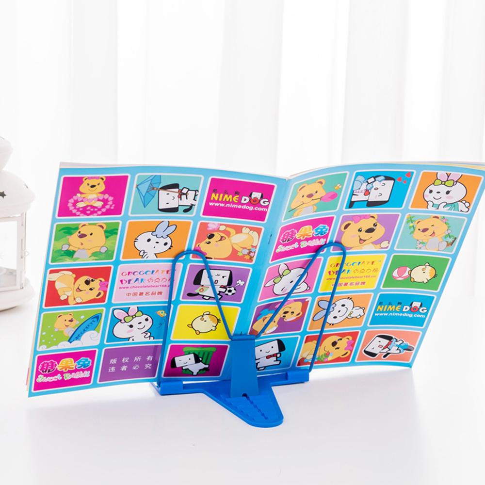 Soportes ajustables para libros de lectura, soporte multiusos para libros de estudio, soporte plegable Simple para libros de lectura, soporte para documentos, 2 uds.