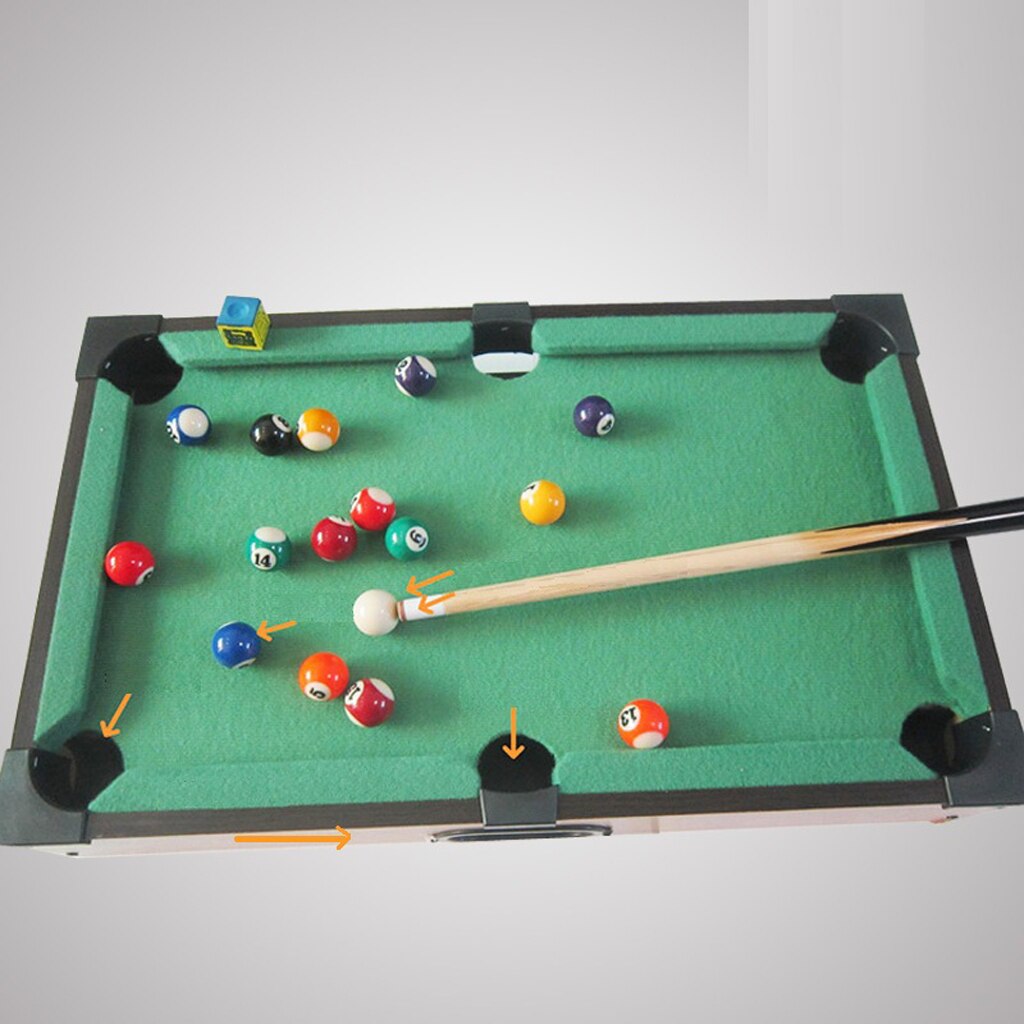 Mini Pooltafel Set Biljart Bal Snooker Tafelblad Pooltafel Desktop Spel