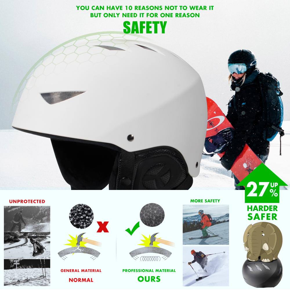 Mannen Vrouwen Kinderen Kleurrijke Full-bedekte Ski Helm Winter Oor Warm Beschermen Schaatsen Helm Winddicht Crashproof Snowboard Helm