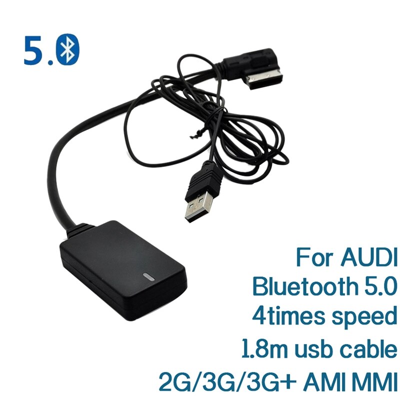 Ami Mmi Mdi Draadloze Aux Bluetooth Adapter Kabel O Muziek Auto Bluetooth Voor A3 A4 B8 B6 Q5 A5 A7 r7 S5 Q7 A6L A8L A4L