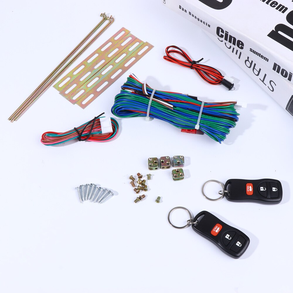 1 Set Lichtgewicht Creatieve Professionele Duurzame Auto Alarm Kit Auto Accessoires Auto Voertuig