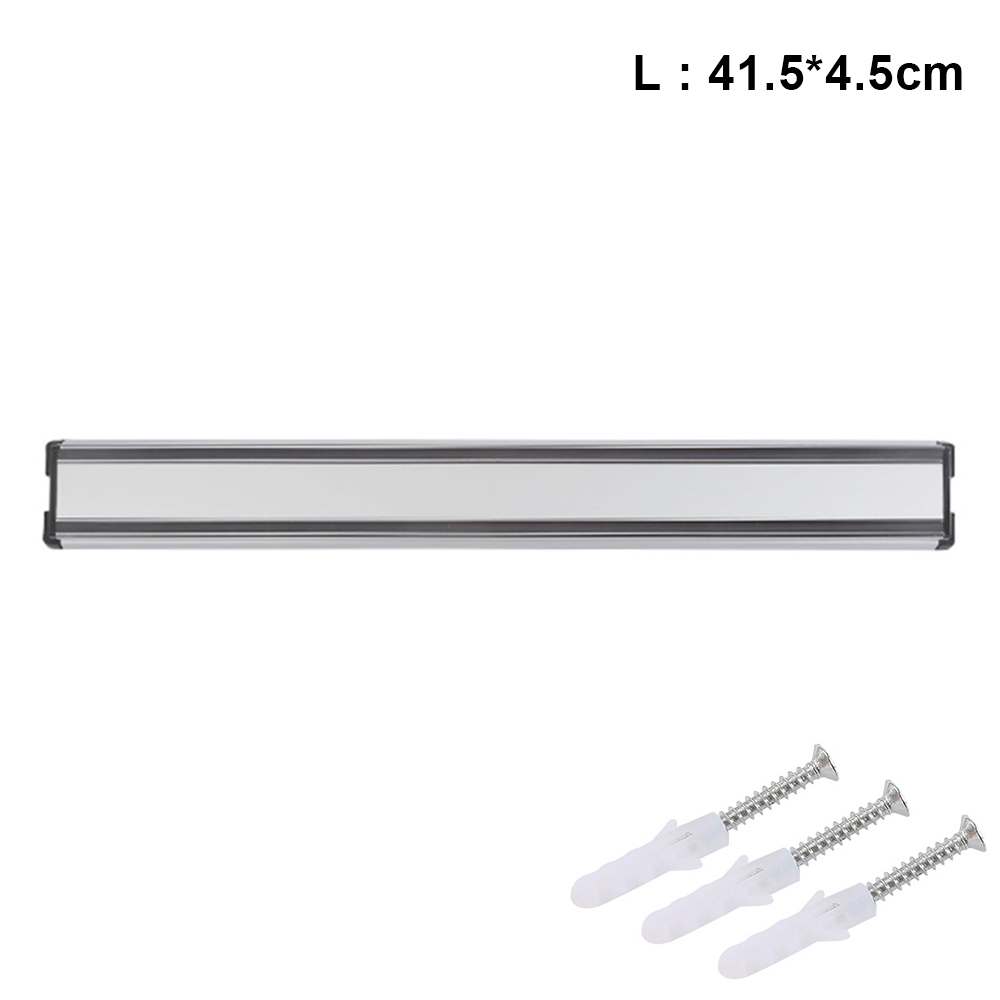 Kitchen Accessories Organizer Wall Mount Knife Stand Magnetic Knife Holder Strong Magnetic Block Storage Holder: 41.5x4.5cm