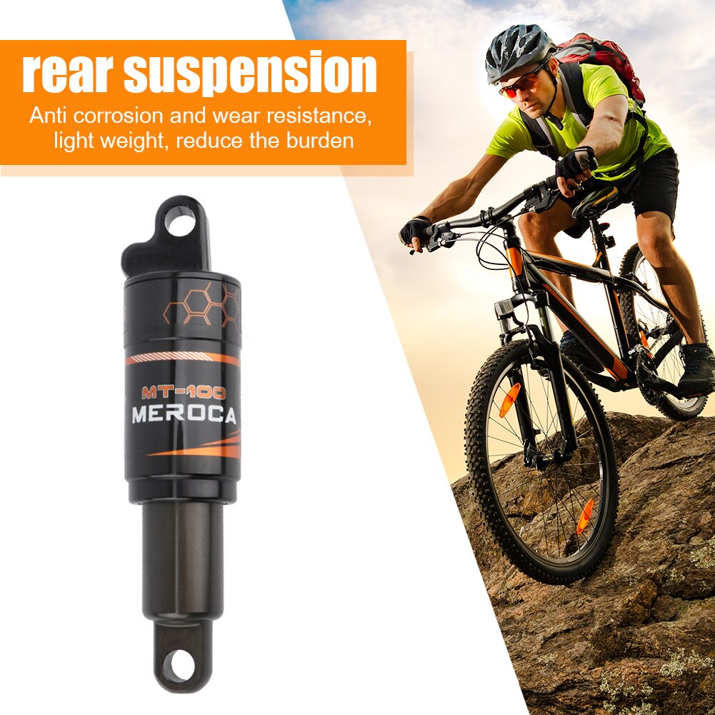 Mountainbike Air Rear Shock Met Lockout 165/190 Mtb Downhill Fiets Coil Absorber Air Schokdemper