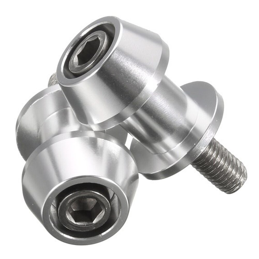 6 8 10mm Spoelen Slider Praktische Accessoires Universele Motorfiets Refit Duurzaam Swing Arm Stand Beugel Schroef Aluminium Auto