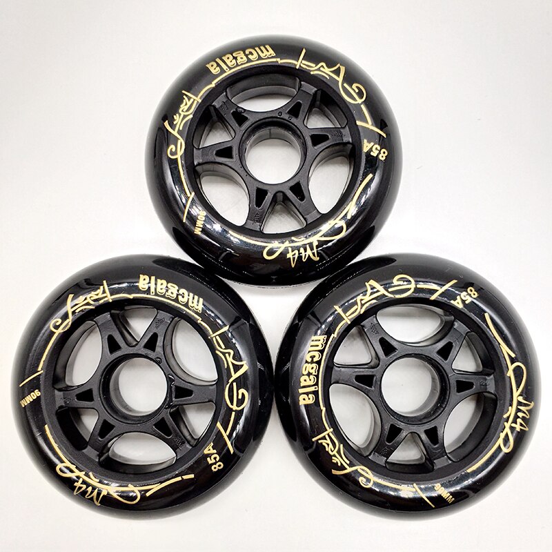 speed wheel 90 mm 85 A 84 A black bearing abec-9