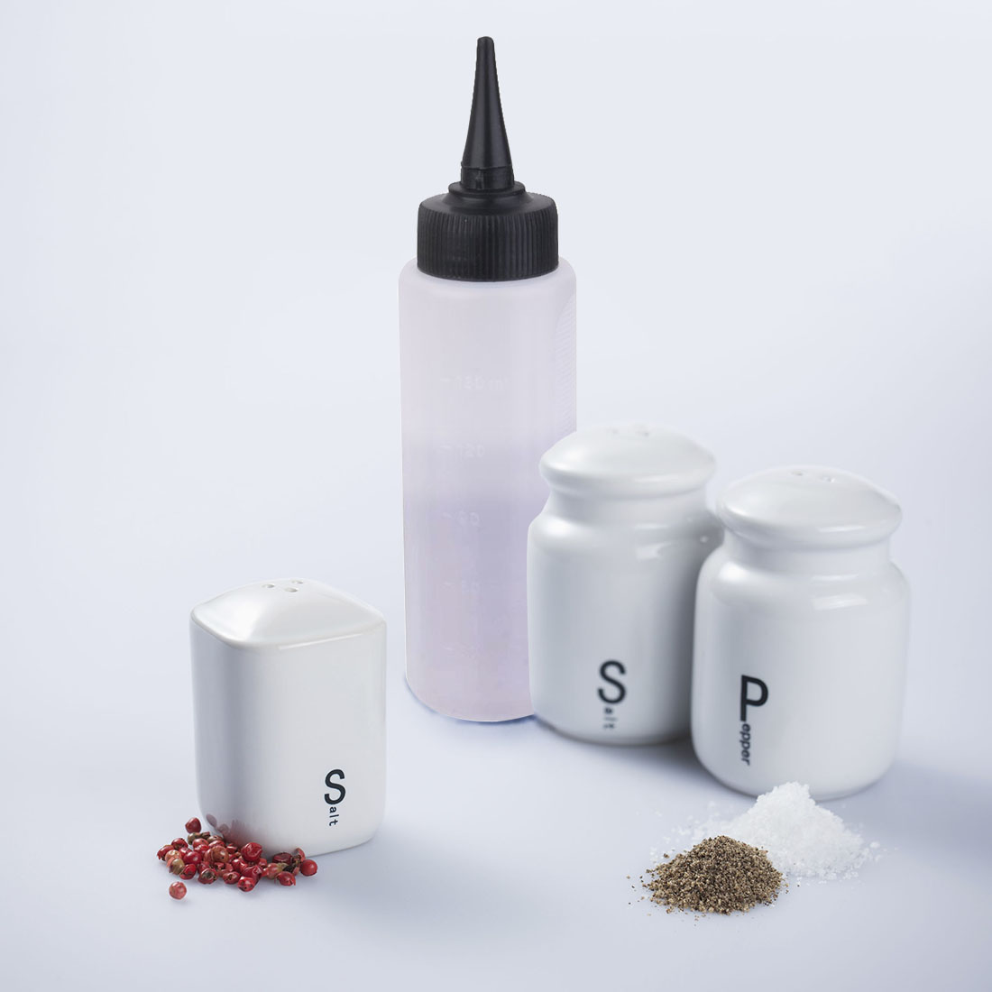 150ml salong hårfarge måling applikator flaske skala frisør verktøy hår tilbehør