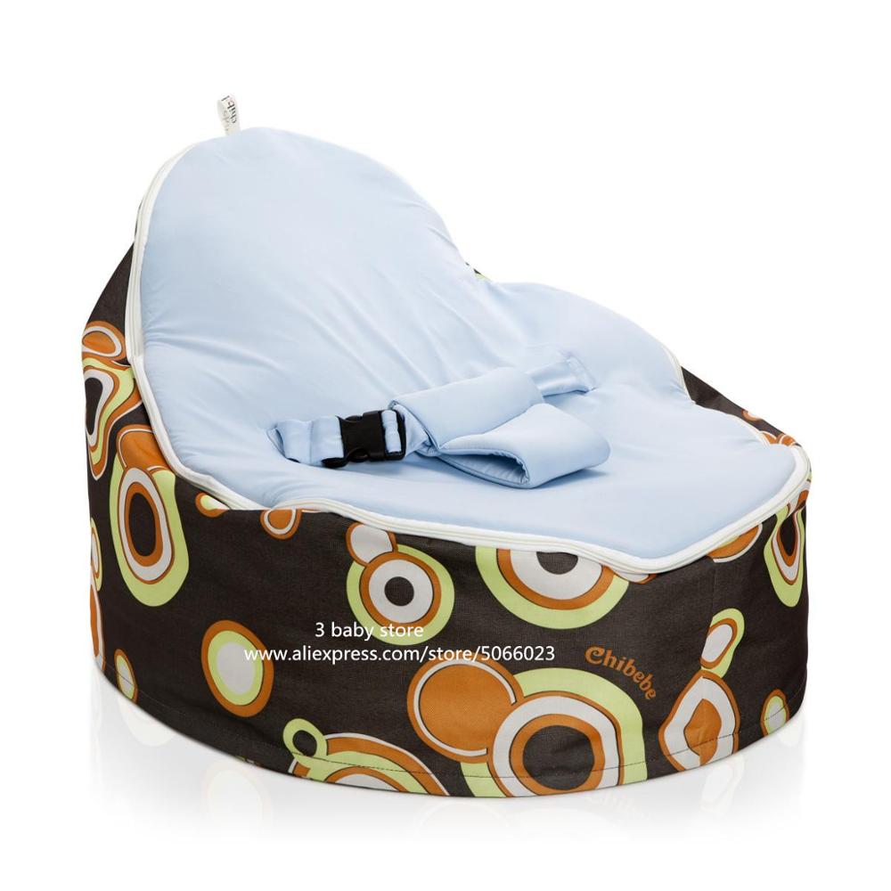 Retro bubbels crème baby zitzak, baby zitzak