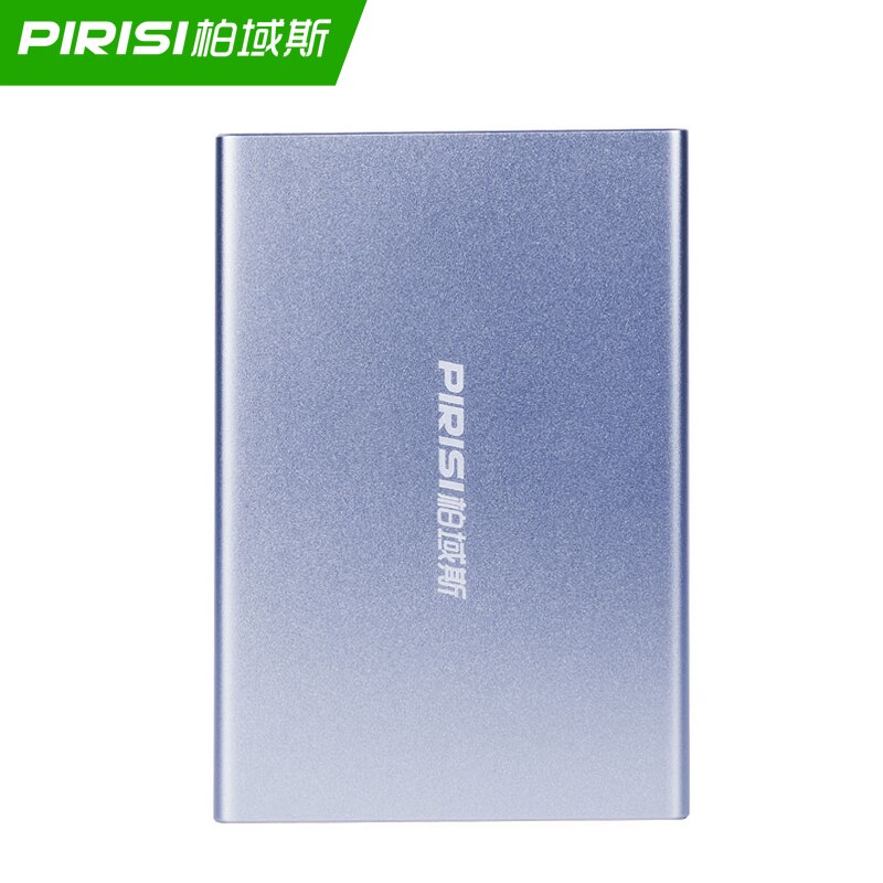 Pirisi original ekstern harddisk 500gb bærbart disklager 5 farver valgfri til pc, mac, tablet, xbox , ps4, tv-boks: Sølv