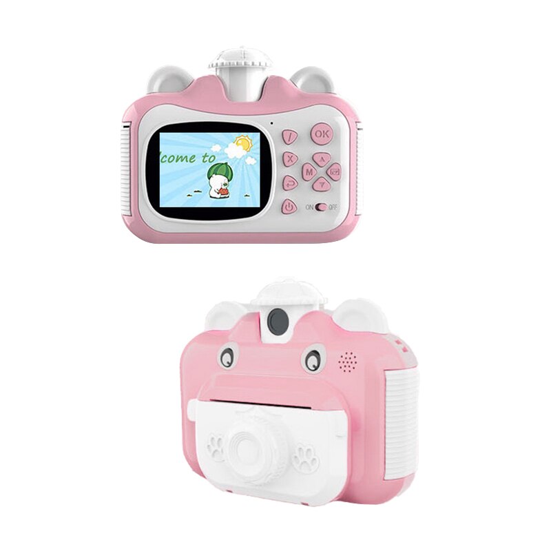 2.4 Inch Ips Scherm Kinderen Mini Camera Voor Kinderen Instant Print Camera Voor Kind 1080P Digitale Foto video Camera