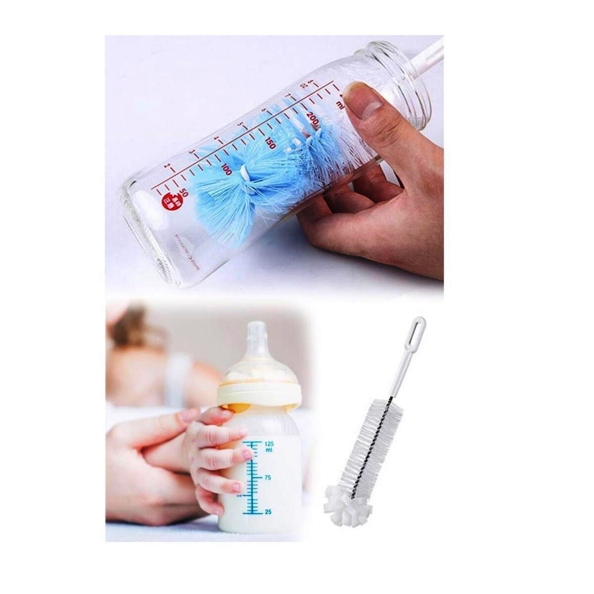 Zorgvuldige Fles En Fles Reinigingsborstel, Keuken Schoonmaken