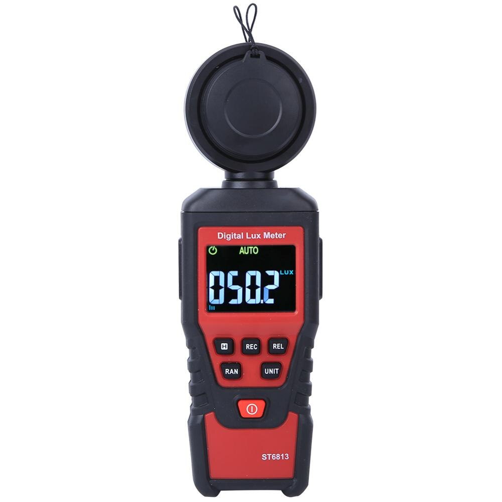 Portable Digital LCD Light Illuminance Meter Photometer High Accuarcy Illuminometer Instrument 1-100000 Lux Meter