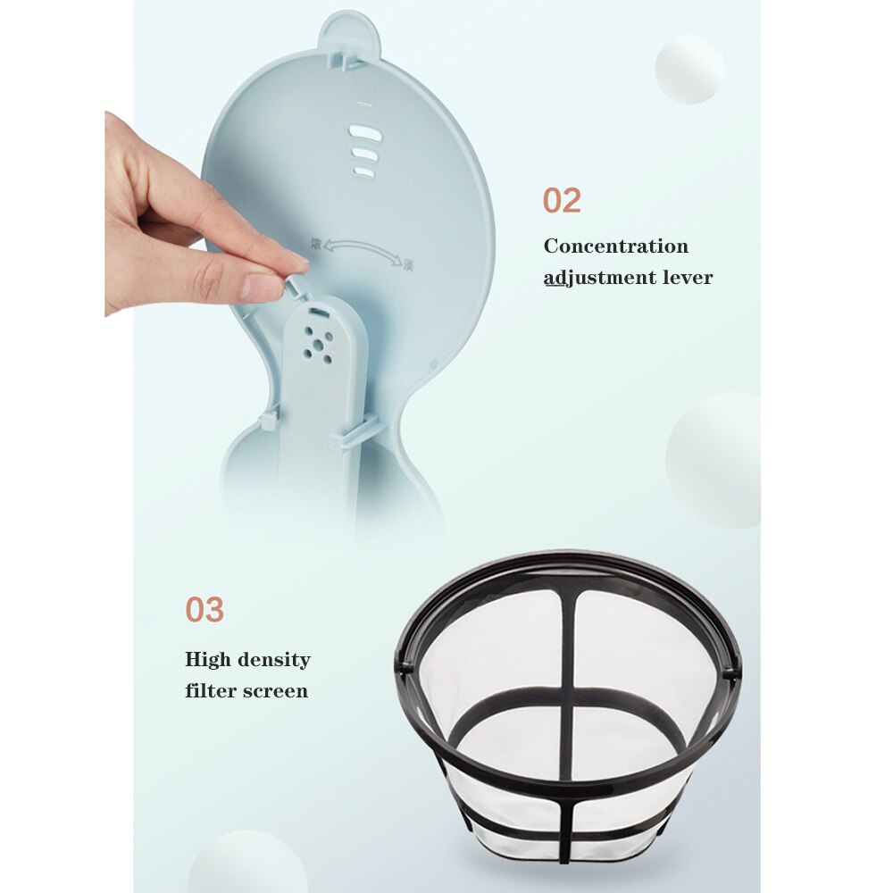 2022 bär kaffee topf ist ein Amerikanischen tropf kaffee topf verwendet für brau-und vorbereitung Tee in eine 600ml teekanne