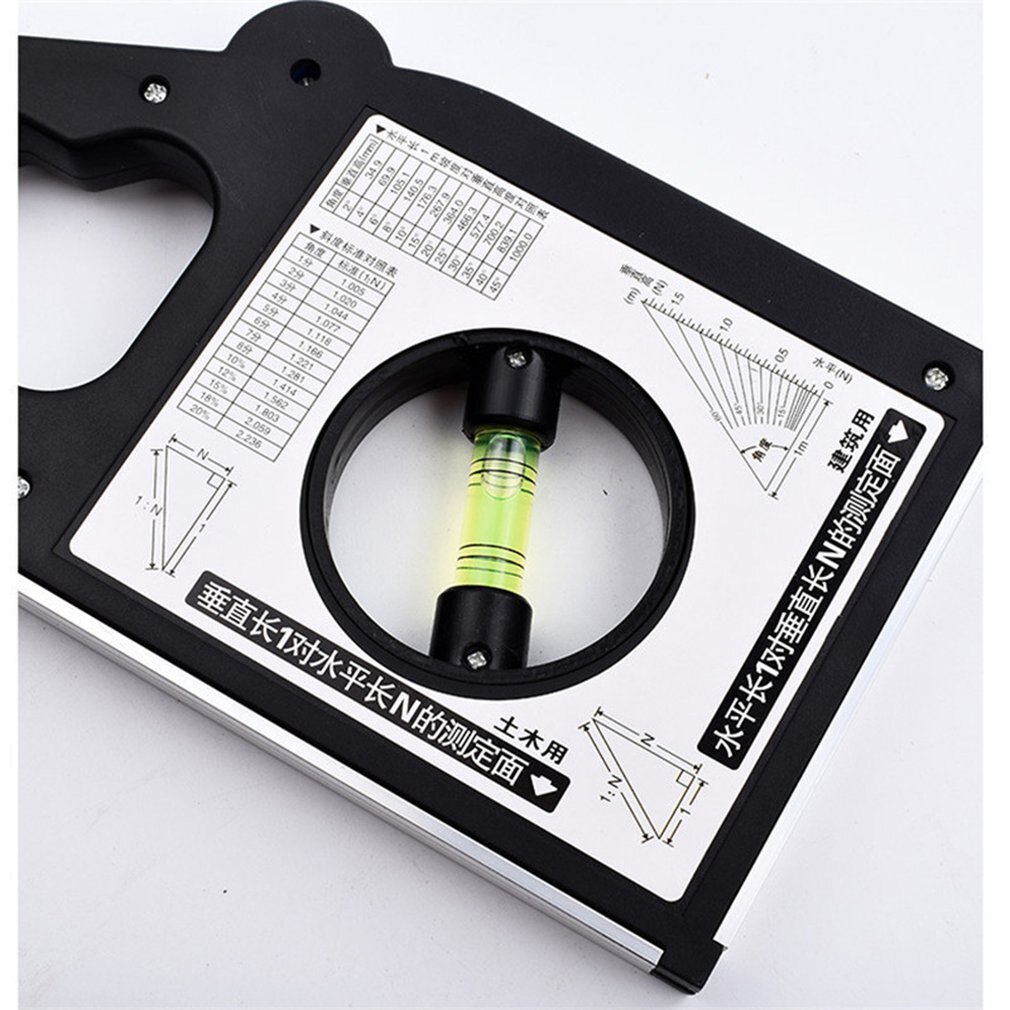 Engineering Inclinometer Gradient Measuring Ruler Magnetic Horizontal Angle Universal Gradient Ruler
