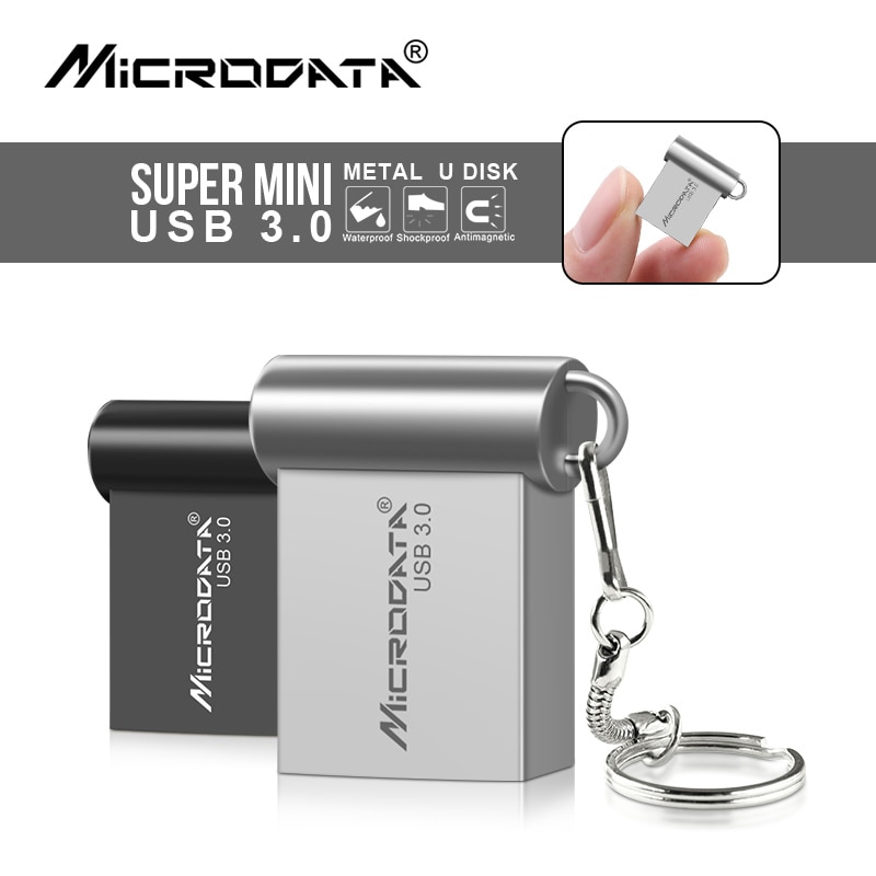 Dysk Flash mini usb 3.0 128GB 64GB 32GB szybki 16GB 8GB pamięć Flash 4GB USB3.0 Stick mały dysk u z breloczkiem