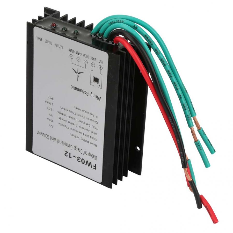 wind turbinen generator FW03-12 IP67 Waterproof 12V Wind Charge Controller Wind Generator Controller vertical wind generator.