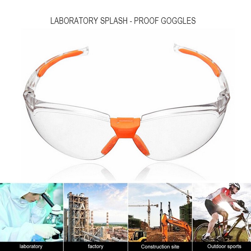 Veiligheid Bril Stofdicht Bril Transparante Werken Bril Lab Dental Eyewear Splash Beschermende Anti-Wind Bril Bril