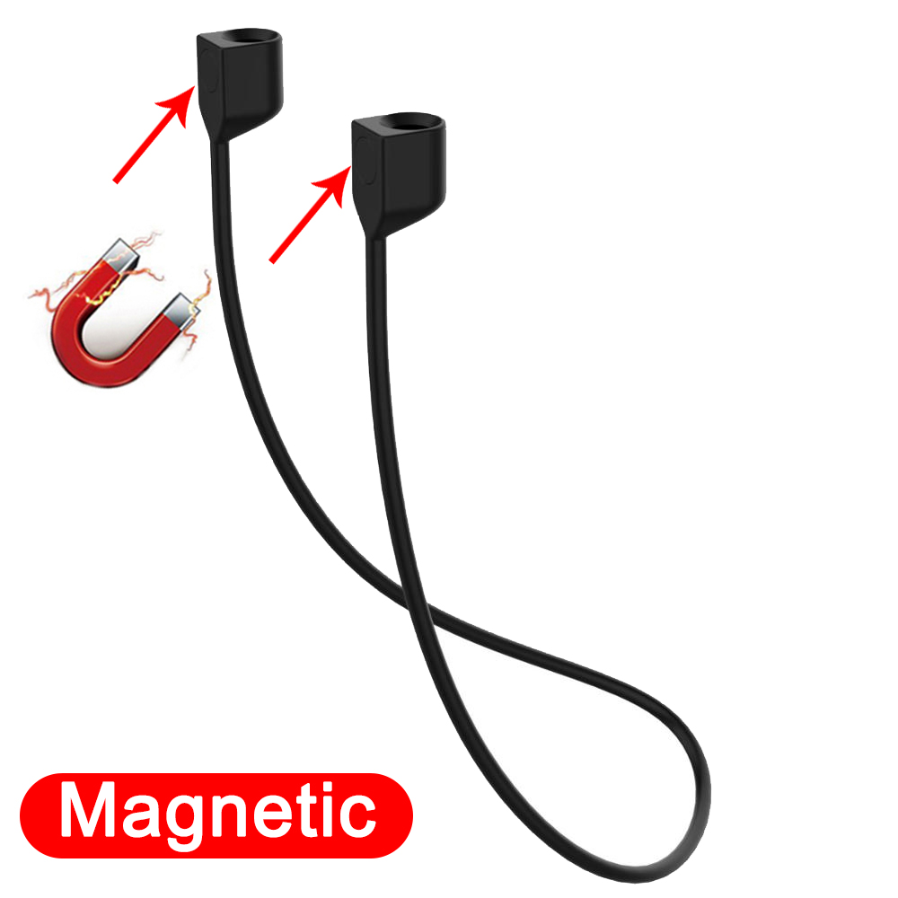 Anti-Verlust-Ohrhörer-Gurt für Airpods Pro 1 2 3, Ohrhörer, Kopfhörer-Halter, Seil, Kabel, Headset, Silikon, Sport-Nacken-Schnur für FreeBuds: Tiefe Gelb