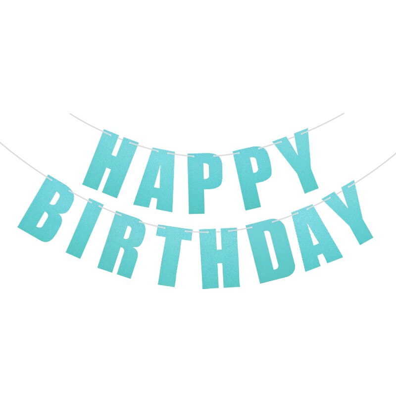 Happy Birthday Balloon Set Balloons Garland Hanging Banner Bunting for Kids Birthday Baby Shower Anniversary Party Decoration: B08