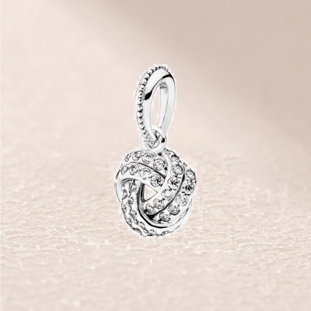 Fahmi 100% 925 Sterling Silver Charm Pendant3 Original Jewelry For Women: 390385CZ
